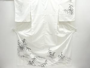 絽川魚模様訪問着